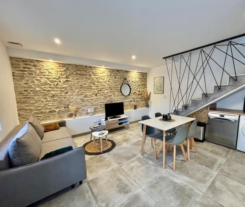 Grange Renovee En Duplex Idealement Situee Crêches-sur-Saône Exteriör bild
